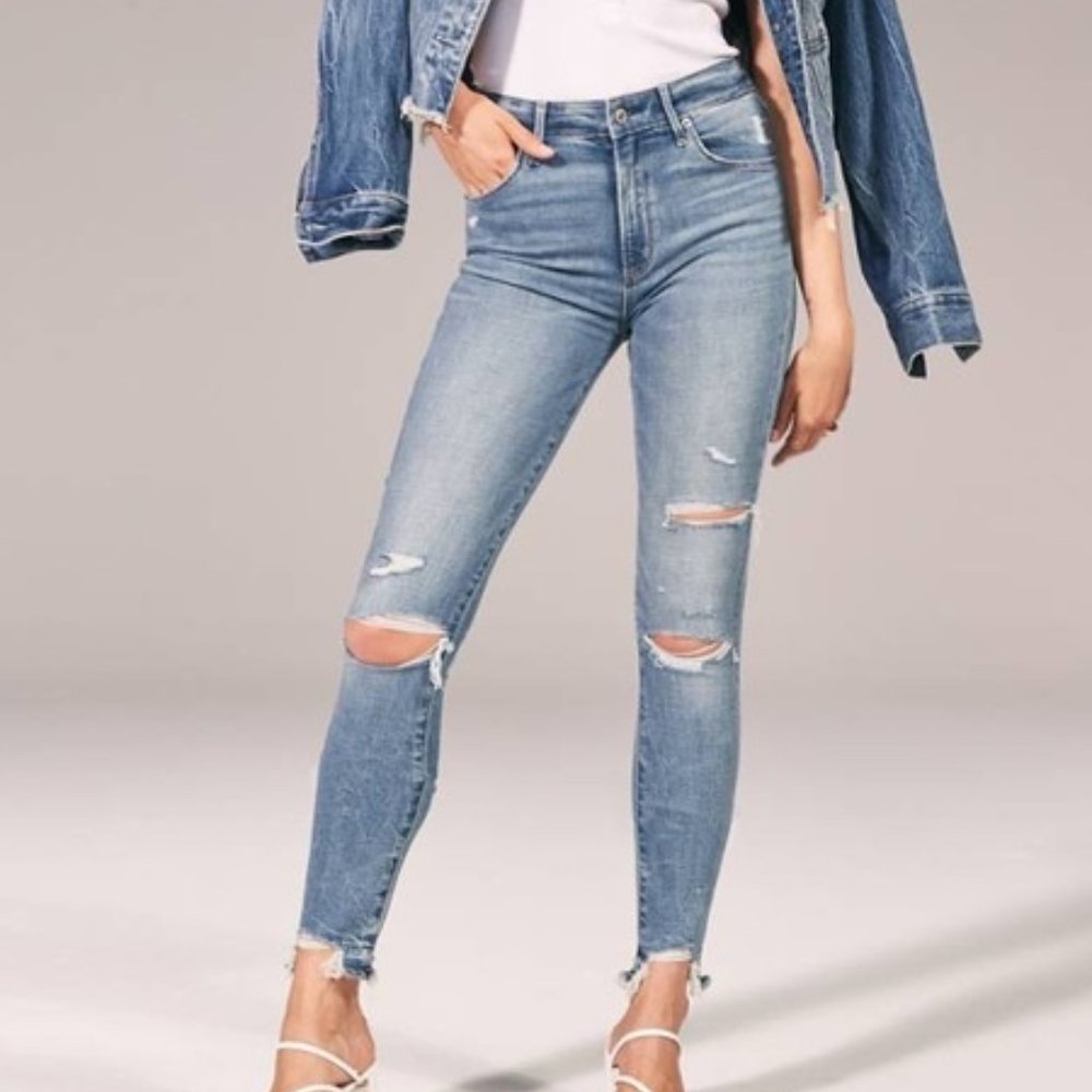 Abercrombie & Fitch Simone High Rise Ankle